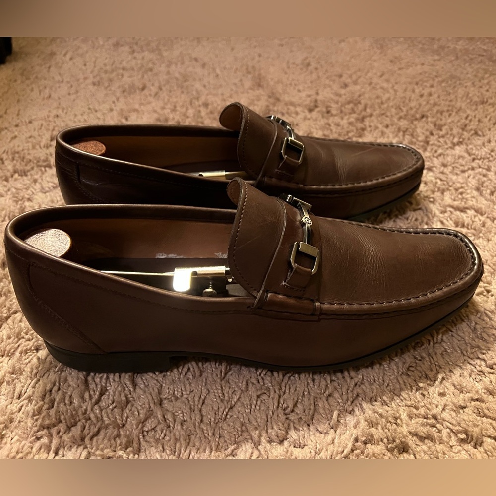 Peter Millar Bit Loafers Brown